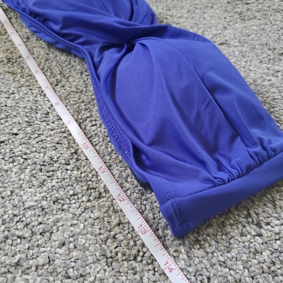 EUC Mossimo 2 Piece Bandeau Strapless Bikini Set - Picture 5 of 8